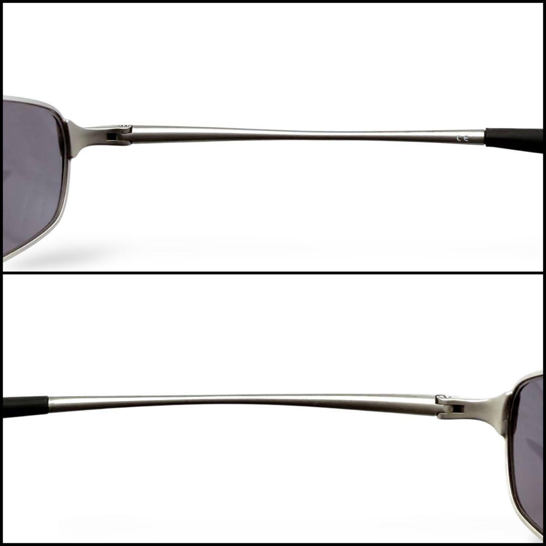 【美品】OAKLEY オークリー　Square Wire メタル　サングラス