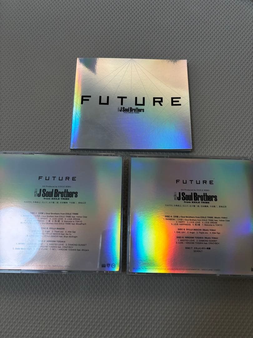 三代目J Soul Brothers アルバム「FUTURE 」