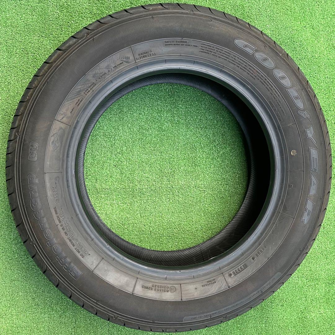送料無料 215/65R16 グッドイヤー 中古タイヤ4本