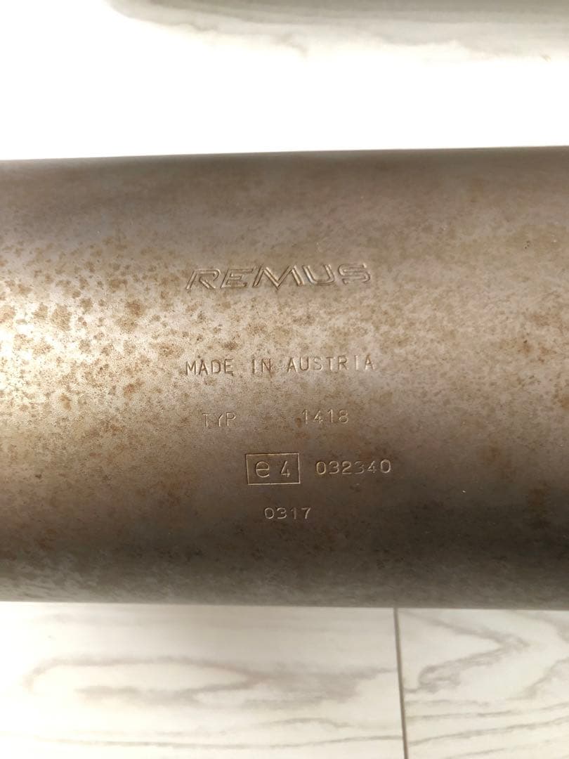 wtpda REMUS マフラー　R55 MINI クラブマン