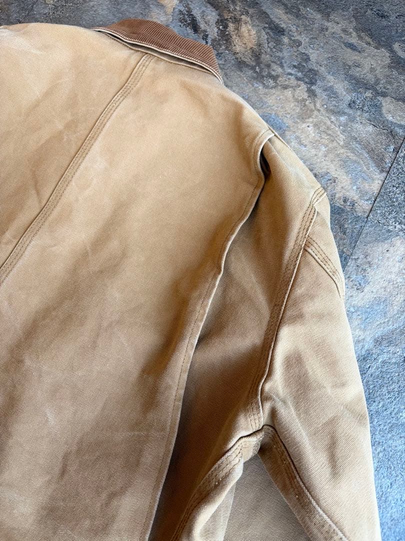 80-90s carhartt カーハート ミシガンチョアコート 希少 裏地無し