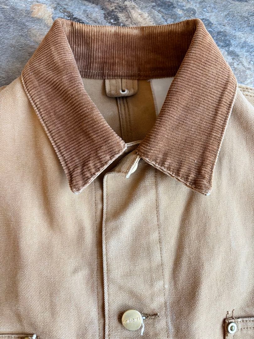 80-90s carhartt カーハート ミシガンチョアコート 希少 裏地無し