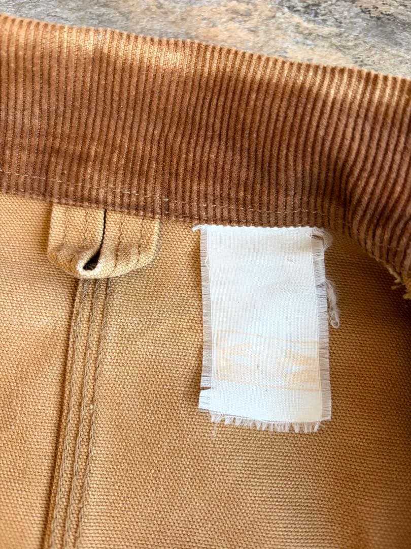 80-90s carhartt カーハート ミシガンチョアコート 希少 裏地無し