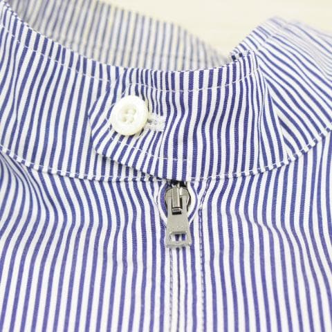 ◇GUCCI コットンジップ ブルゾン ストライプ 304812 Z0273