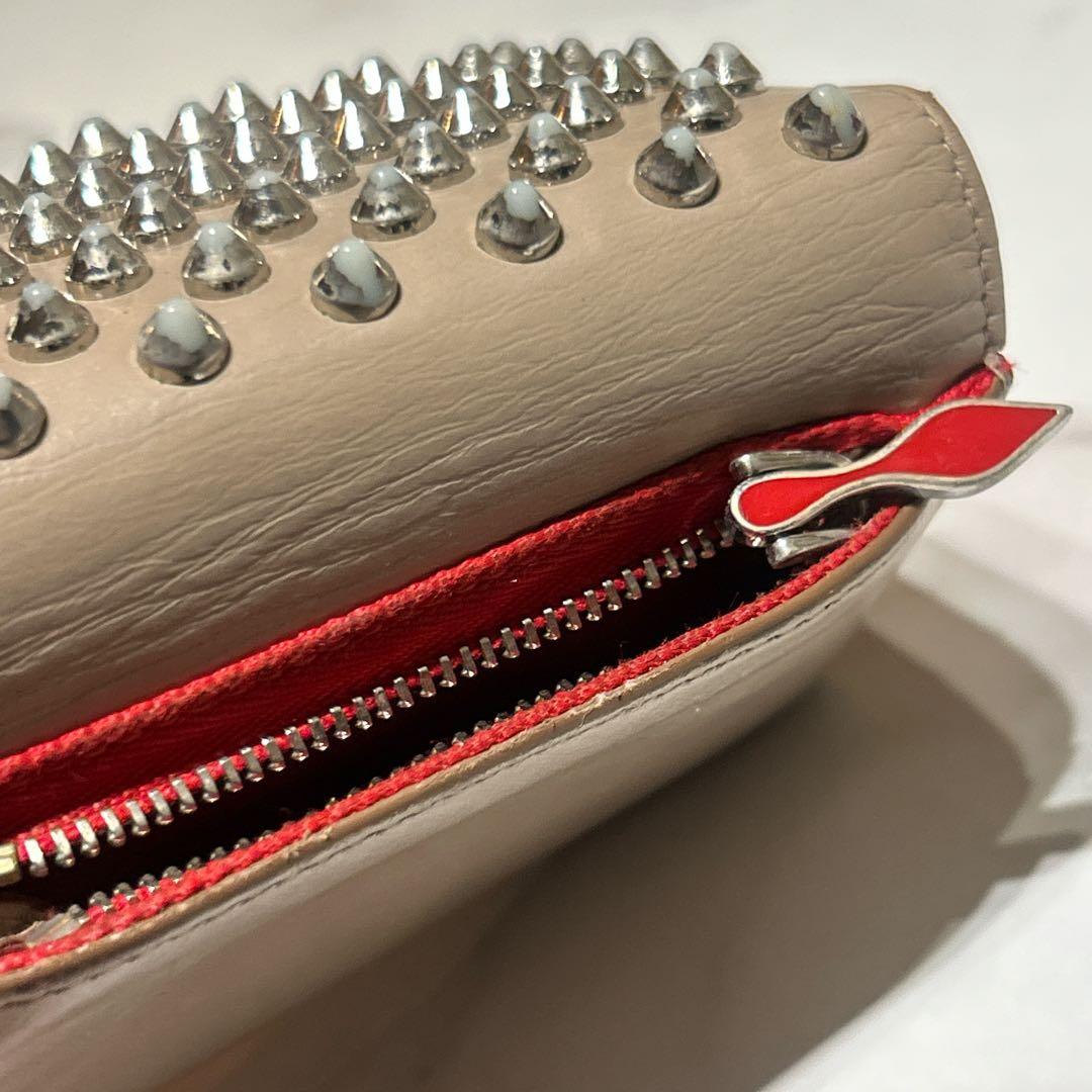 Christian Louboutin ルブタン 3つ折り財布 ピンク