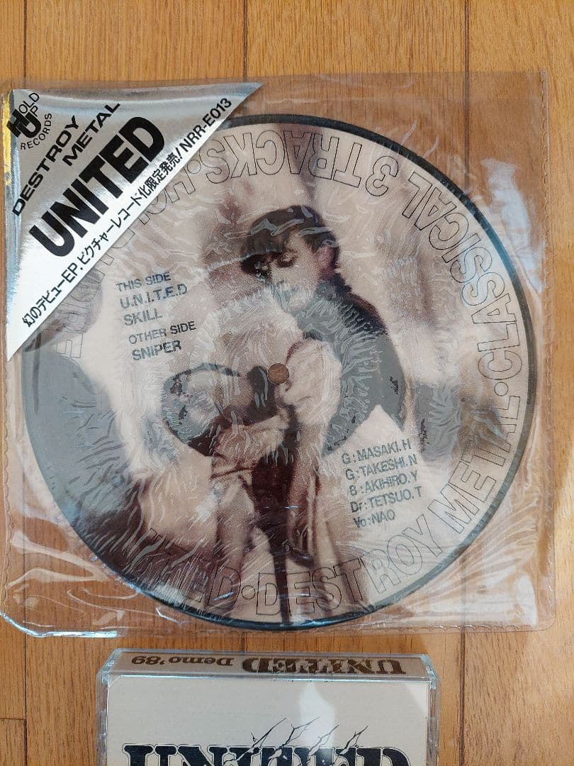 UNITED EPレコード ×2 カセット