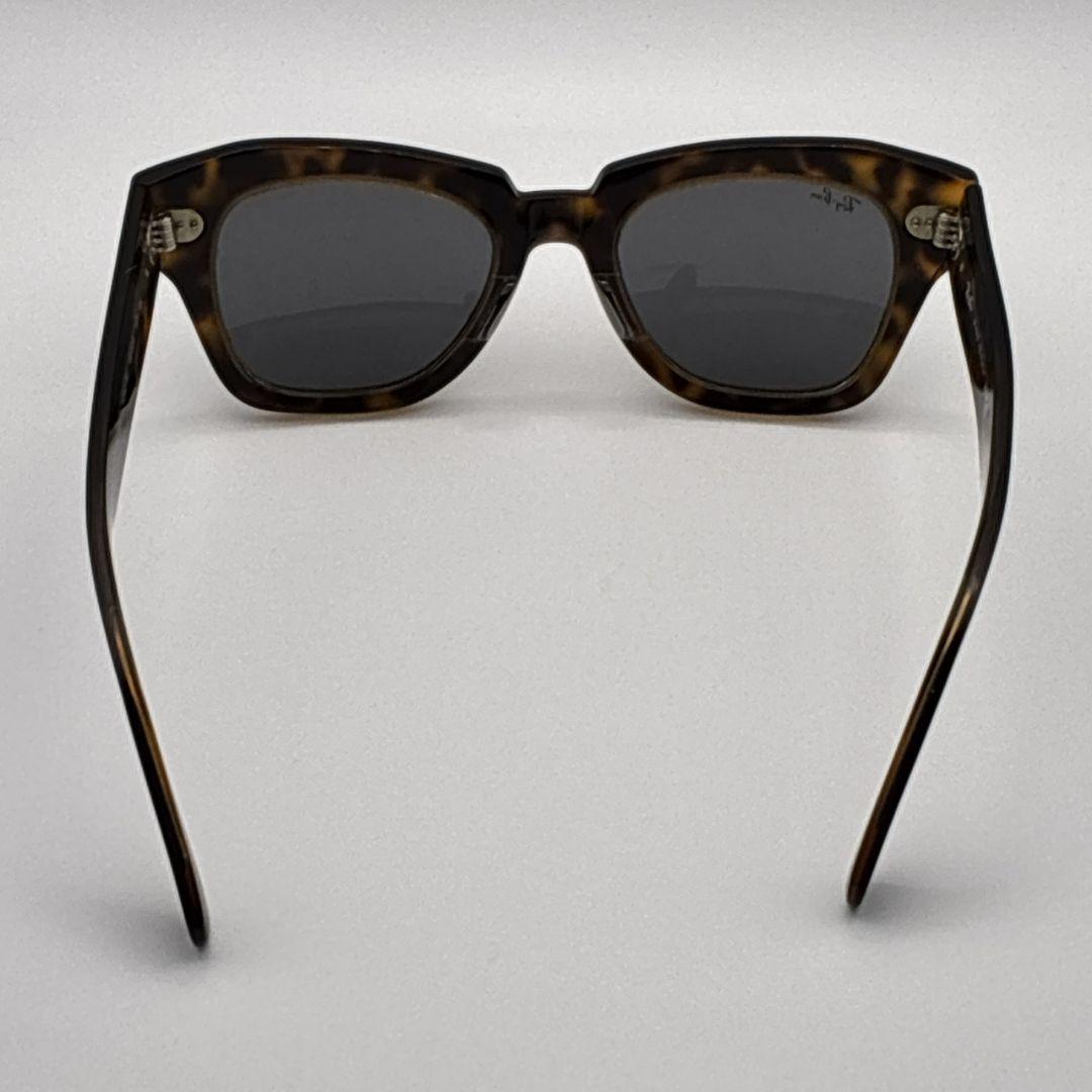美品 Ray-Ban サングラス RB2186 STATE STREET べっ甲