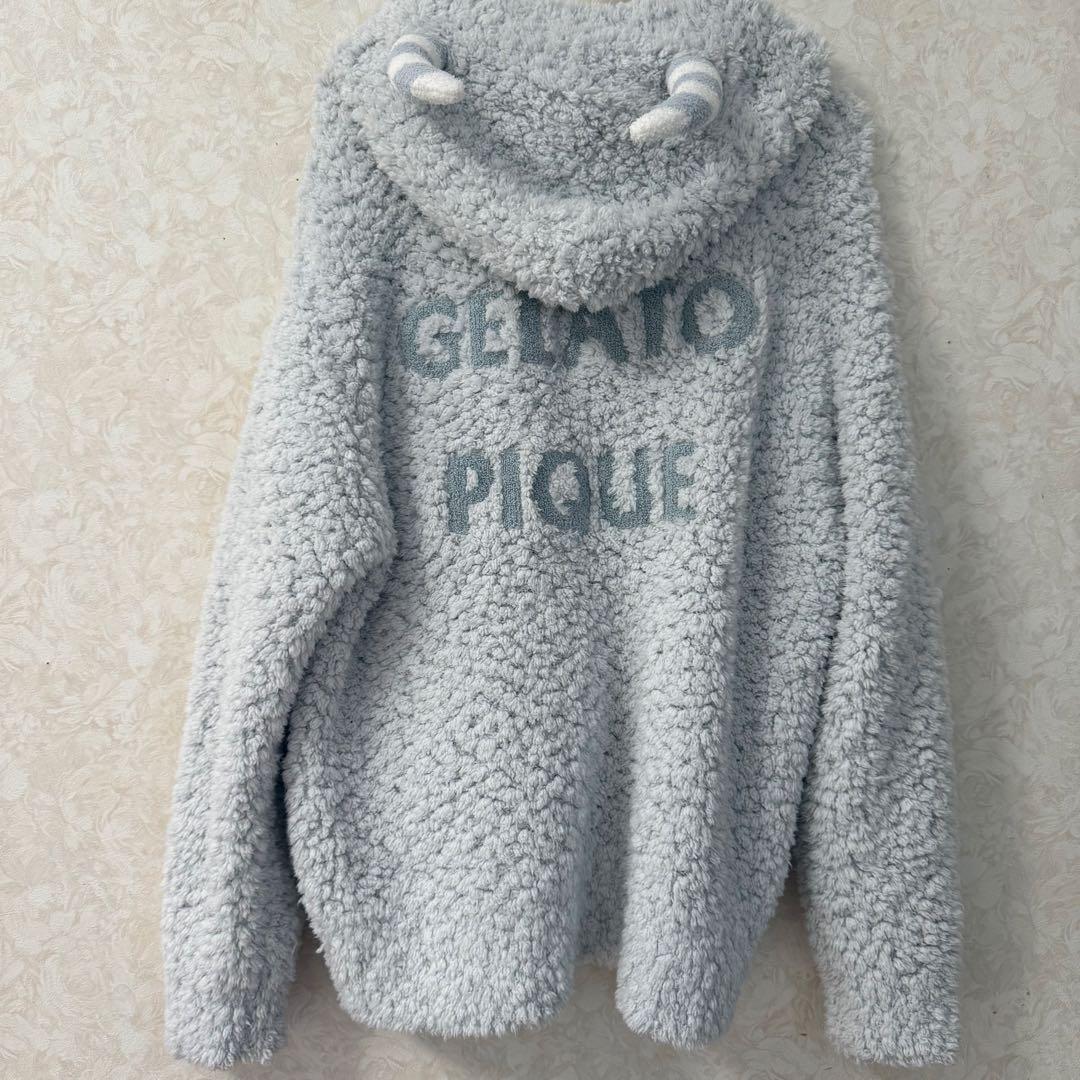 GELATO PIQUE フード付きルームウェア 上下セット