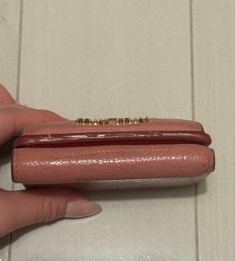 MIU MIUラブレターミニウォレットミニ財布 ミュウミュウ