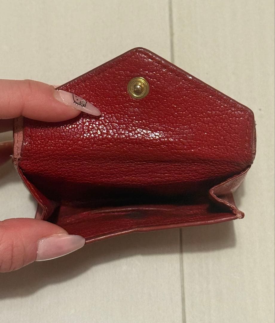 MIU MIUラブレターミニウォレットミニ財布 ミュウミュウ