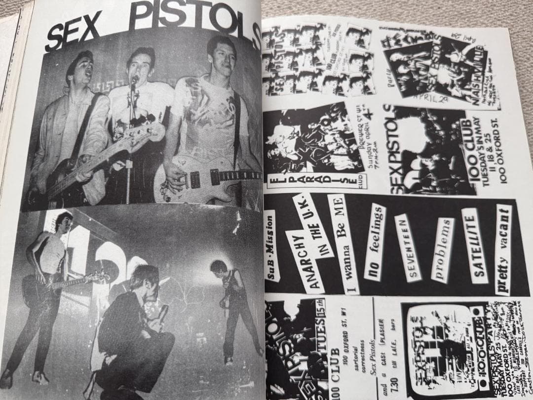 ジェイミーリード Up They Rise 作品集 Sex Pistols
