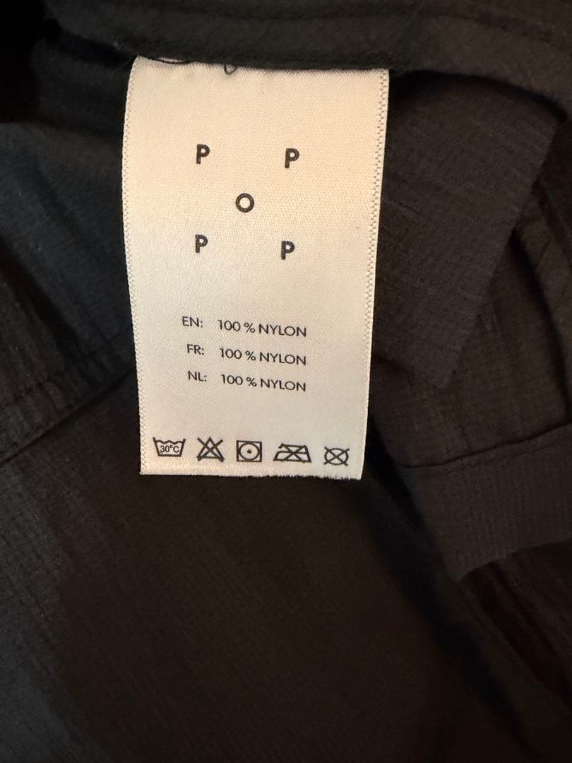 トップス pop trading company safari vest black