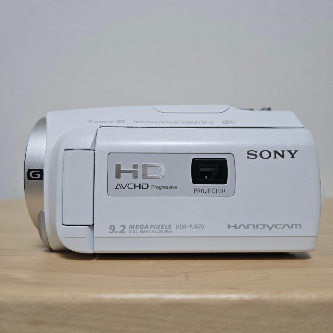 SONY HDR-PJ670 デジタルHDビデオカメラ 本体 HANDYCAM