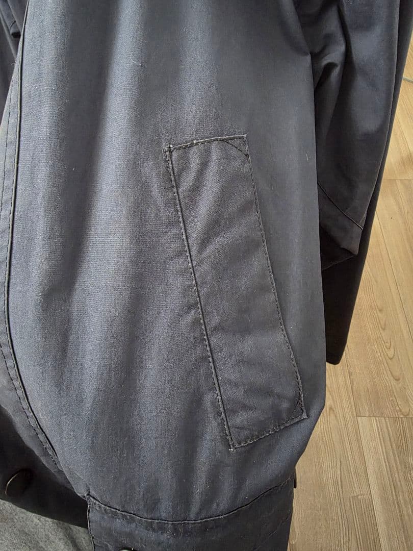 ケ*ピ様 【最終値下げ】Barbour ジャケット　ワックス抜き　ネイビー　40