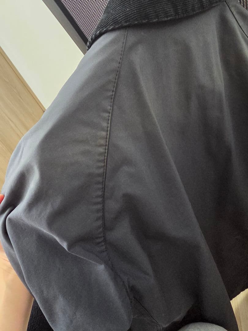ケ*ピ様 【最終値下げ】Barbour ジャケット　ワックス抜き　ネイビー　40
