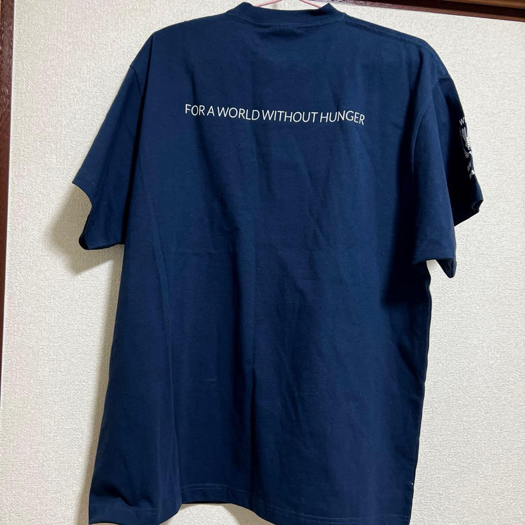 BALENCIAGA × WFP UNISEXロゴTシャツ ネイビー 新品
