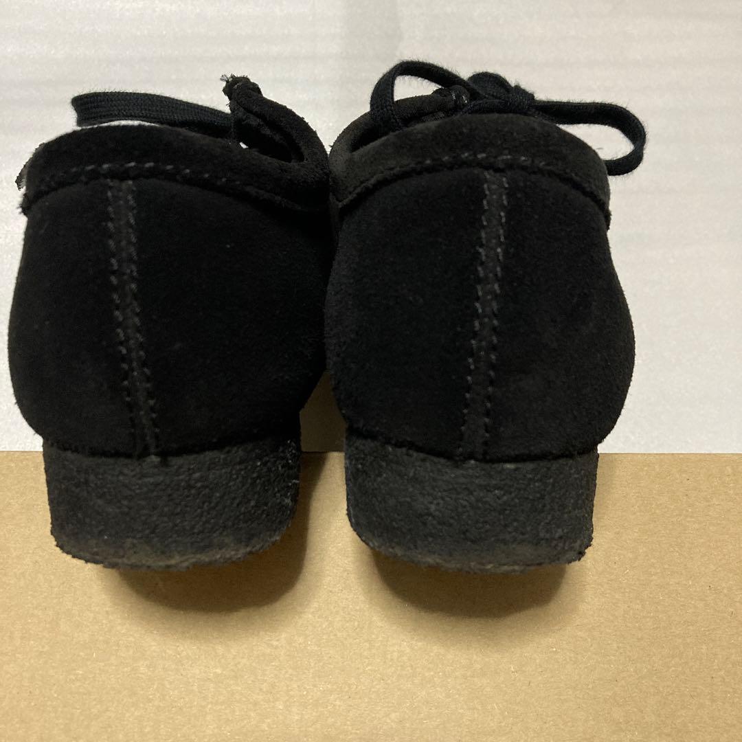 箱・付属品ありCLARKS Wallabeeブラック UK7.5