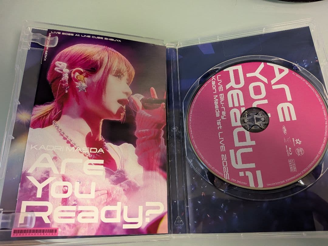 前田佳織里1st Live Bluray 「Are You Ready？」