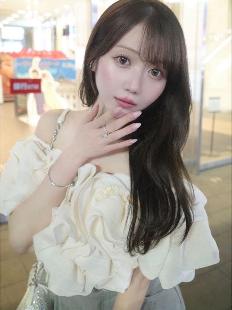 【新品未使用】SNIDEL♡カーブデニムワイドパンツ グレー1サイズ