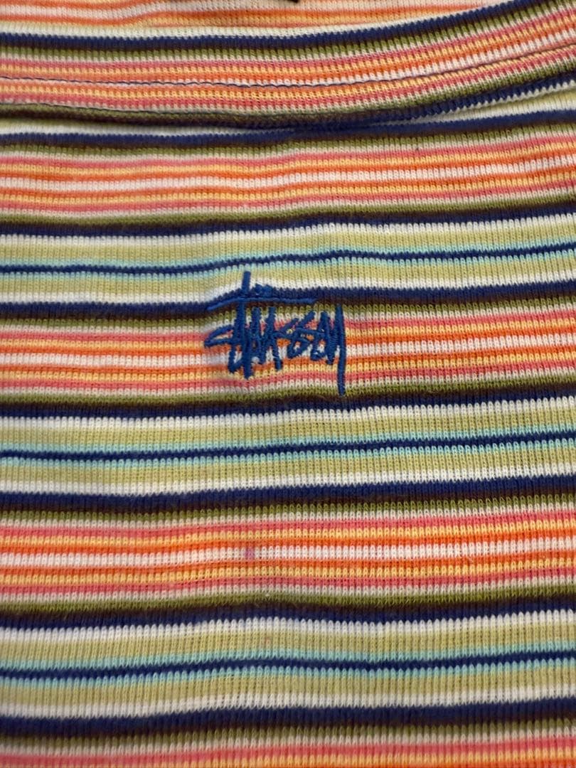 OLD stussy ボーダーキャミ