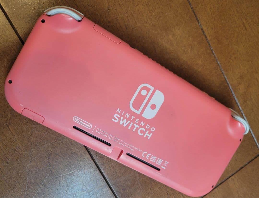 Nintendo Switch Lite コーラルピンク ジャンク品 水没