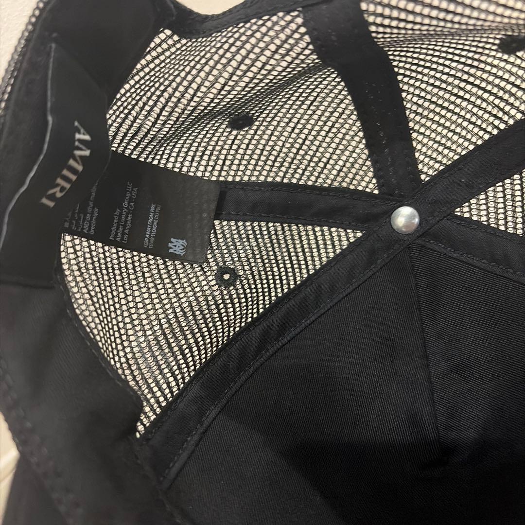 AMIRI MA ロゴ　TRUCKER キャップ　確実正規