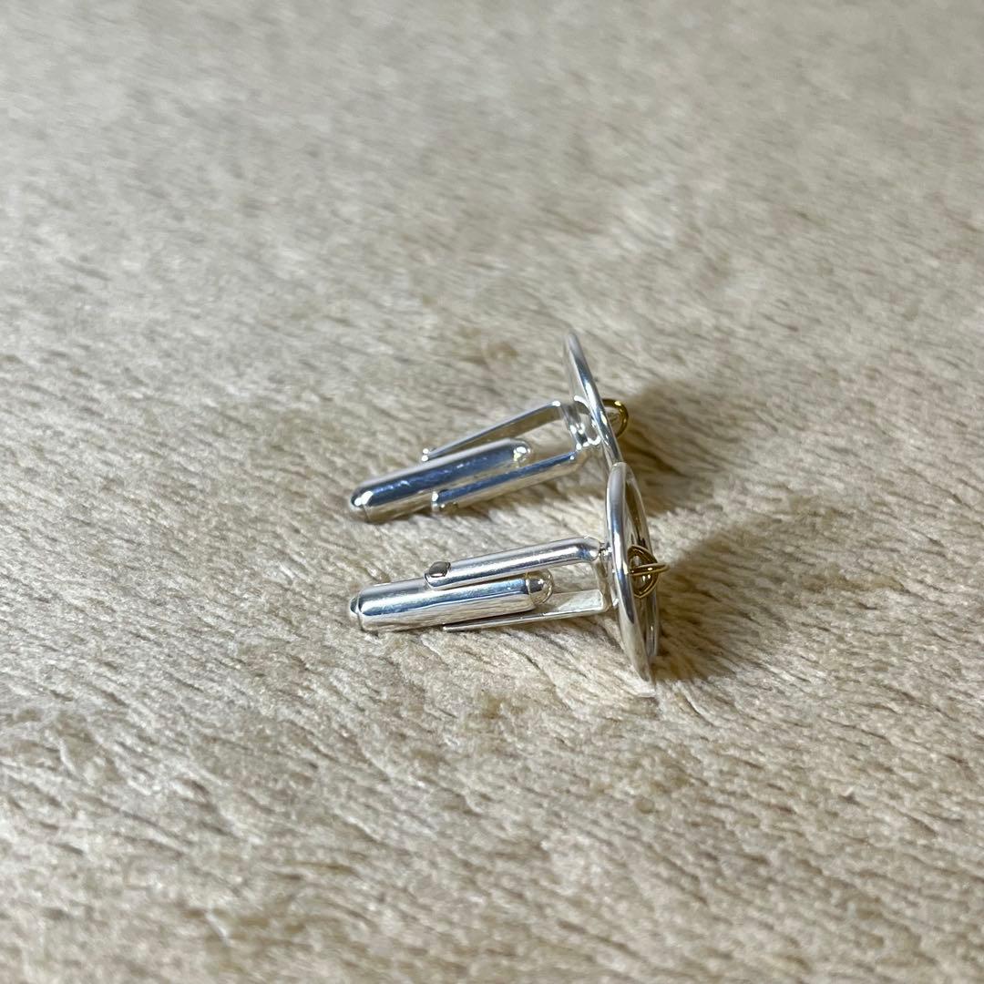 ティファニー TIFFANY&CO ボタンモチーフ カフス 925 750