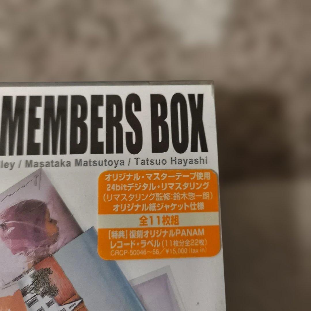 TIN PAN ALLEY ＆MEMBERS BOX