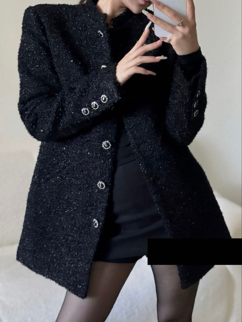 貸与品CHANELuniform notforresale コート、ワンピJK