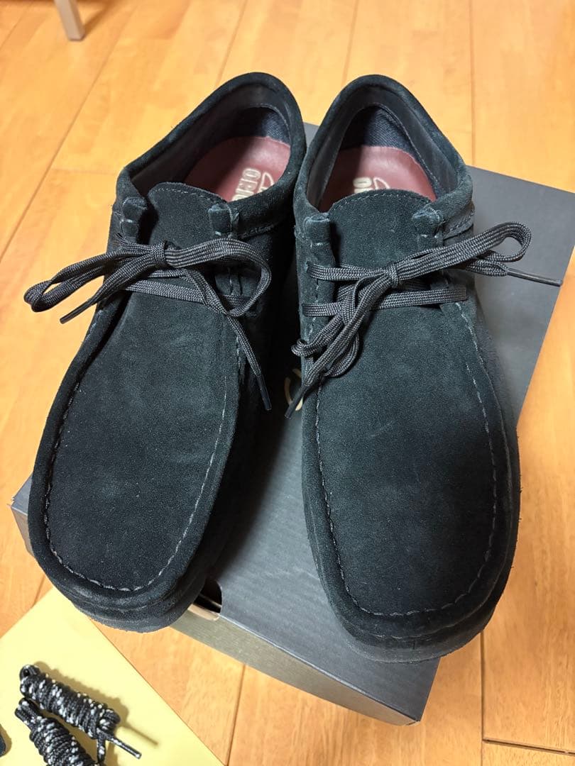 Clarks Originals ブラック モカシン GORE-TEX