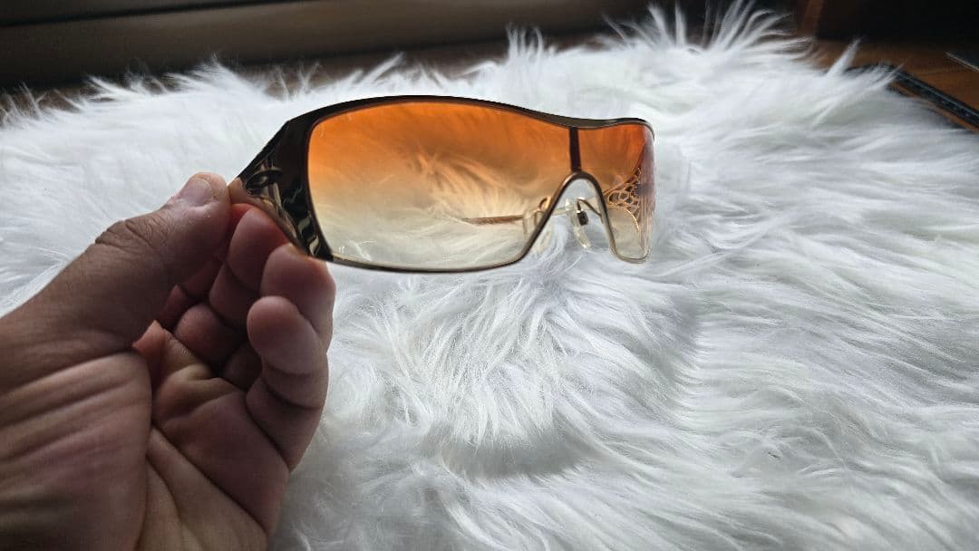 Oakley DART ゴールドフレーム オレンジレンズ サングラス