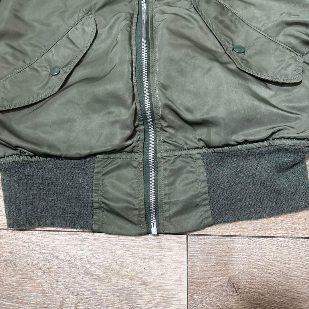 80s〜90s L-2B alphaフライトジャケット 民間品usa製S