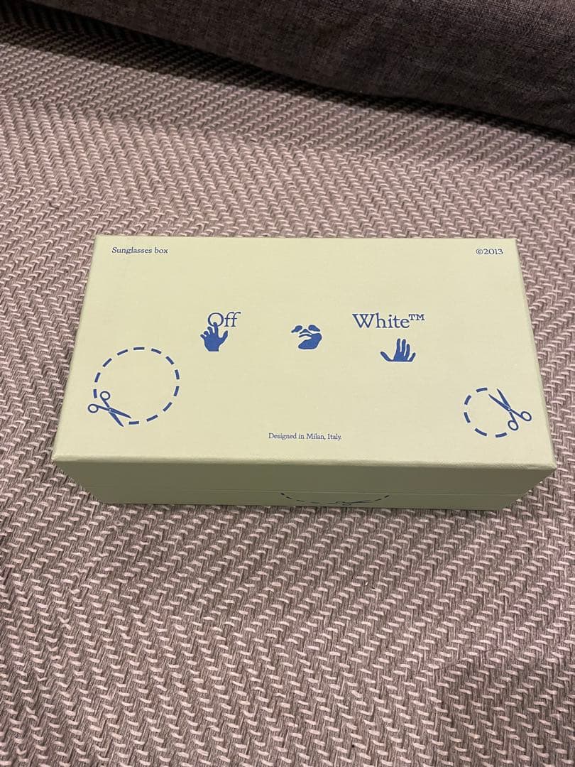 Off-White ブラック サングラス オフホワイト
