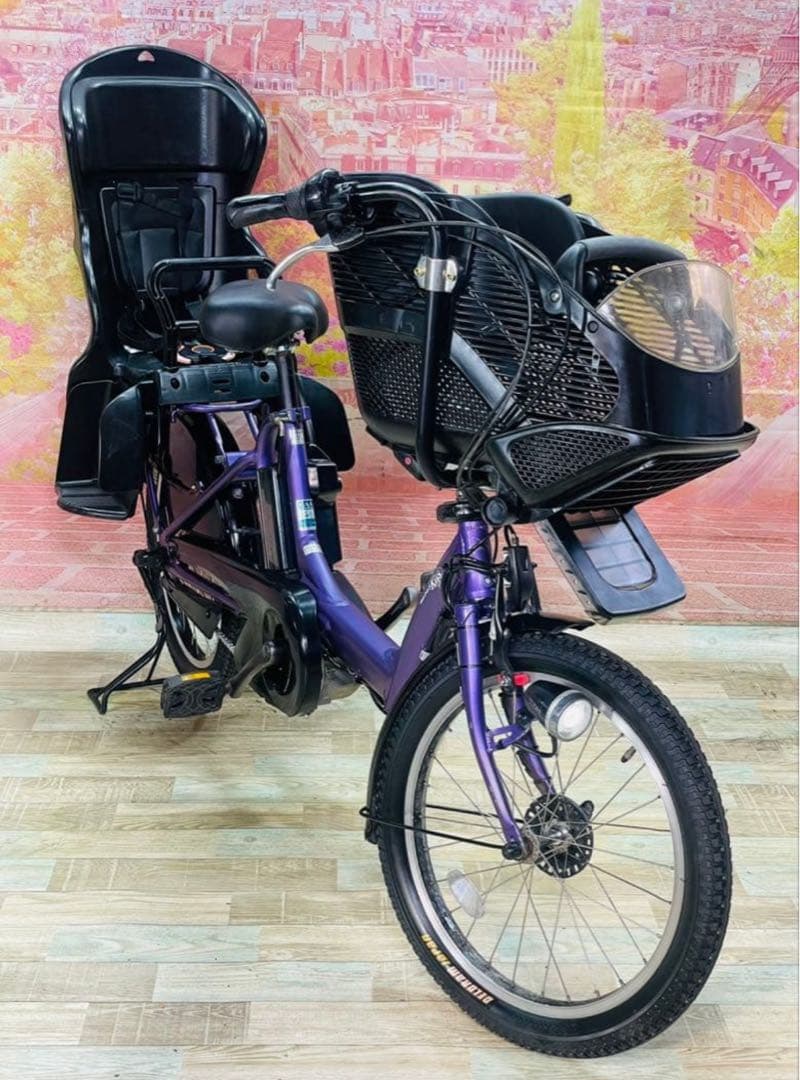 ZK3483 電動自転車 ヤマハ パスキス 子供乗せ 20インチ 送料無料