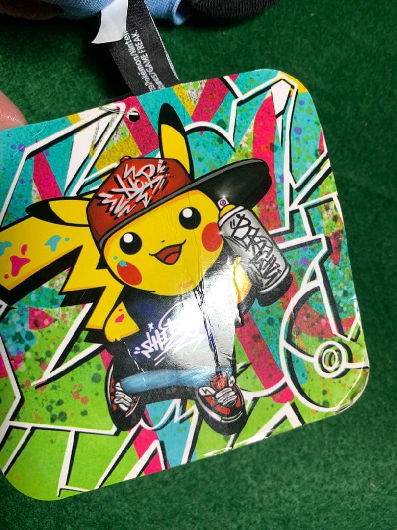 渋谷ポケモンセンター ピカチュウ ぬいぐるみ グラフィティ　SHIBUYA
