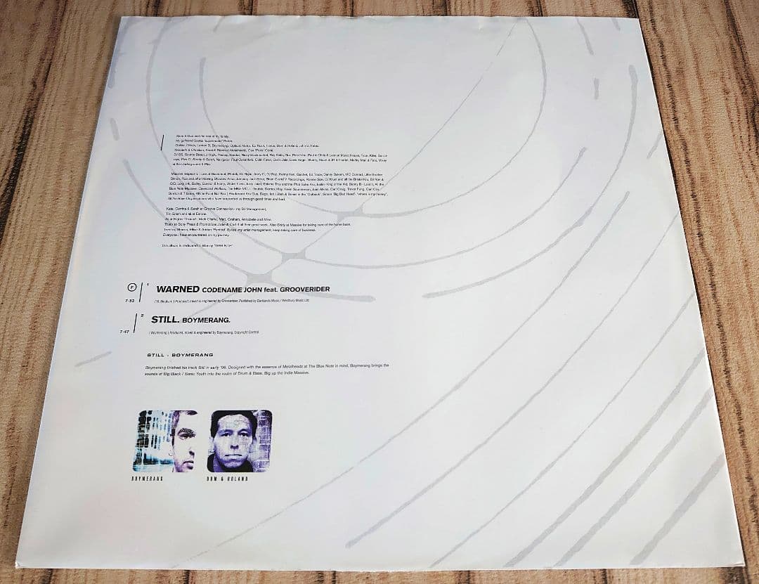 オリジナル3LP/The Prototype Years/Grooverider