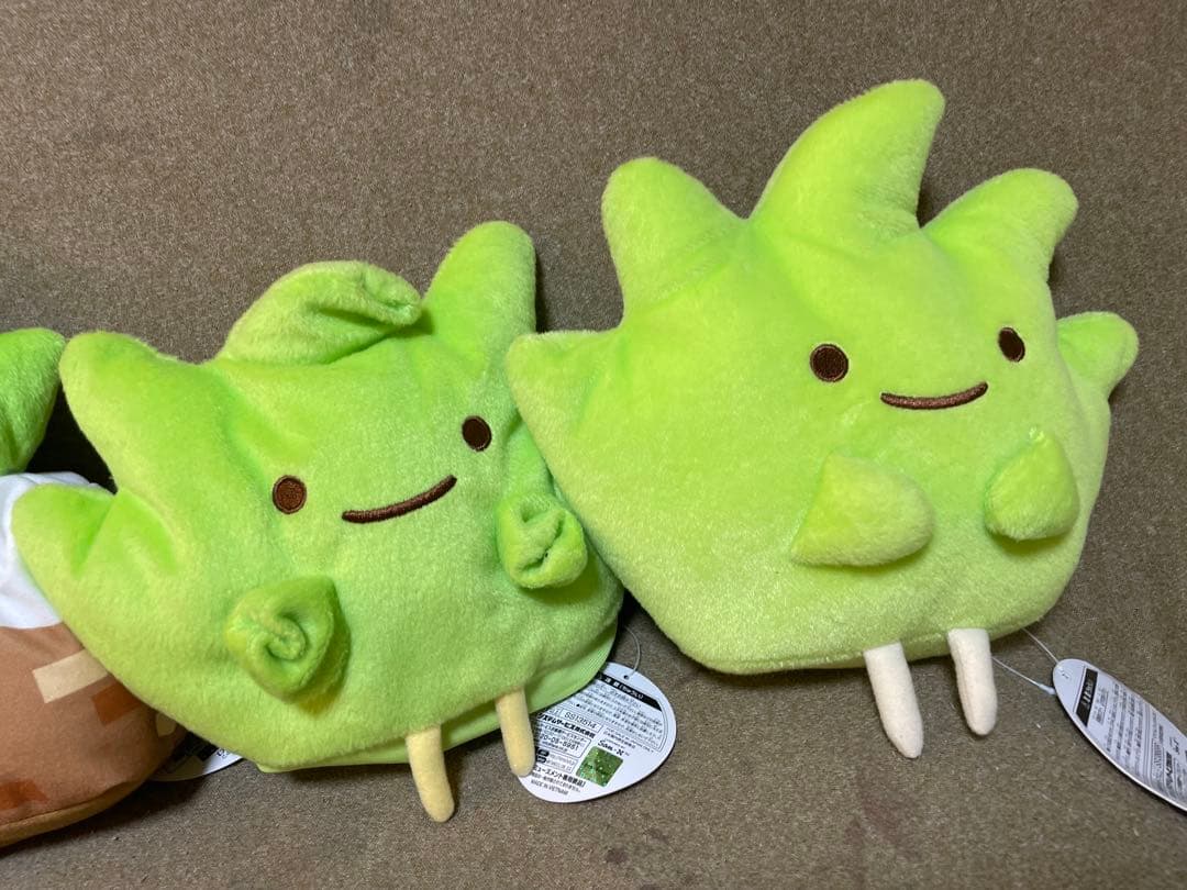 公*o様 【まとめ売り】すみっコぐらし　ざっそう　ぬいぐるみ　パペット　がま口