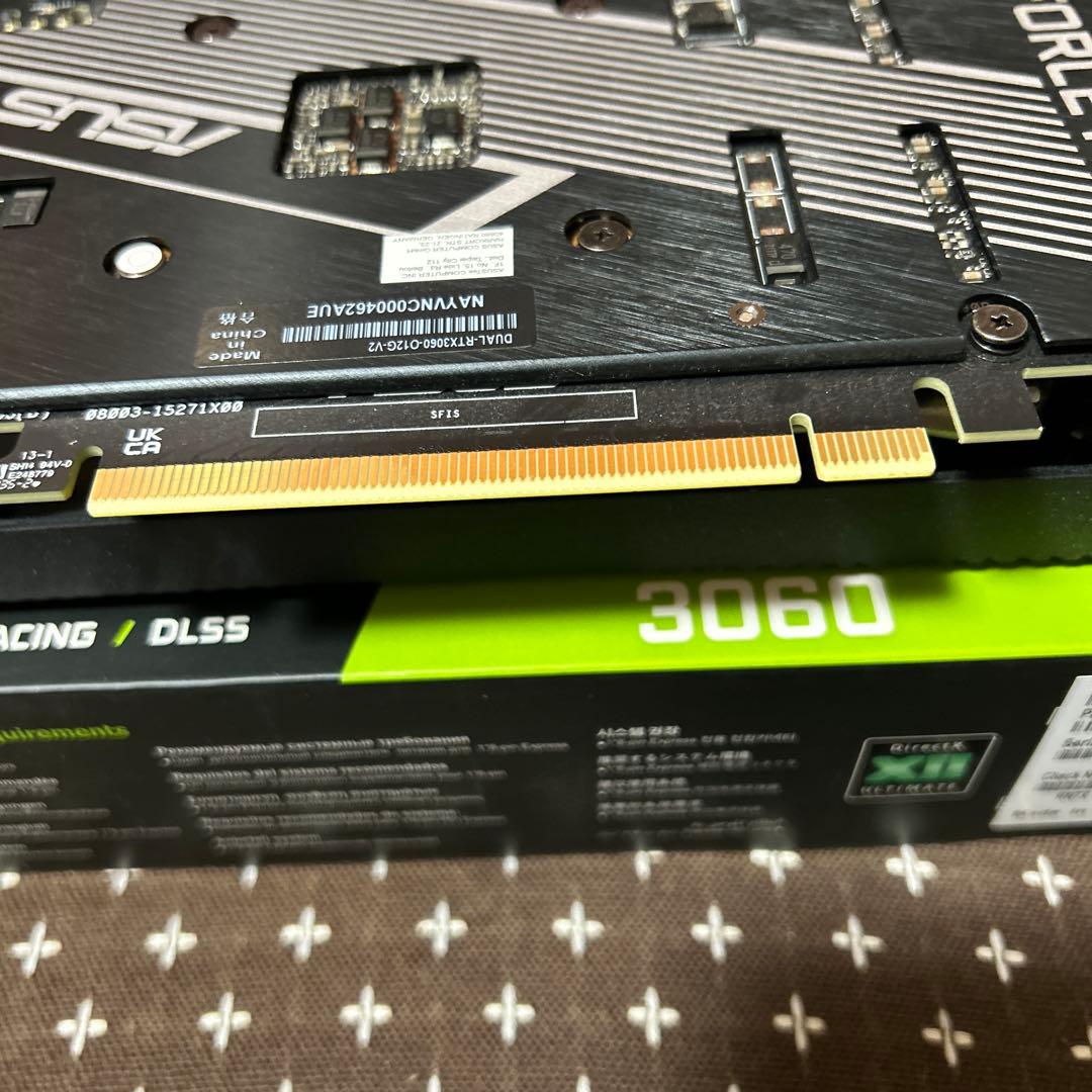 グラフィックボード・グラボ・ビデオカード ASUS GeForce RTX 3060 OC Edition 12GB