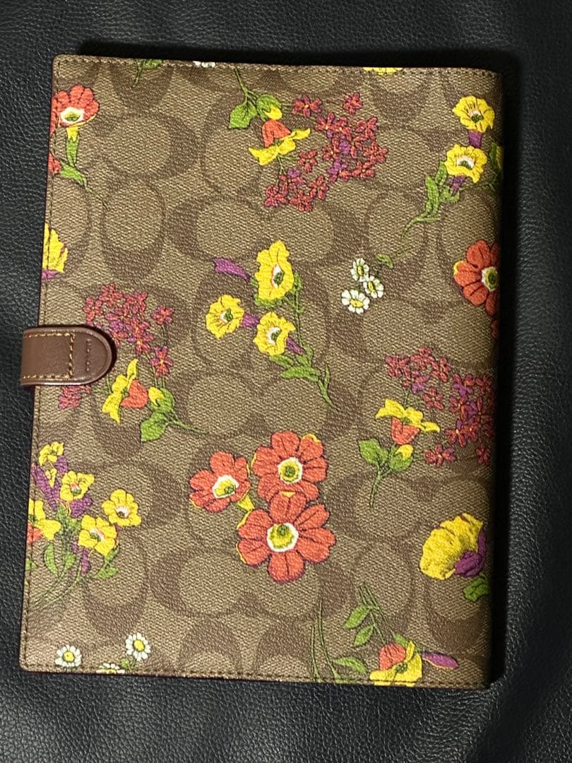COACH コーチ　ノート　ブックカバー付き　新品