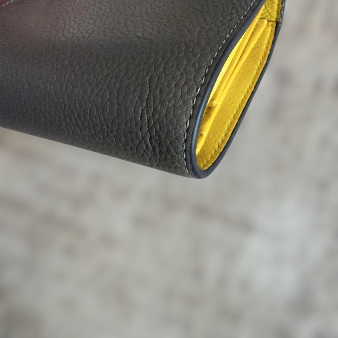 CÉLINE セリーヌ 三つ折り財布 グレー