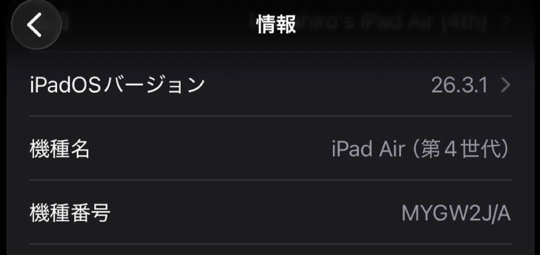 B*h様 Apple iPad Air 第4世代 64GB セルラーモデル 10