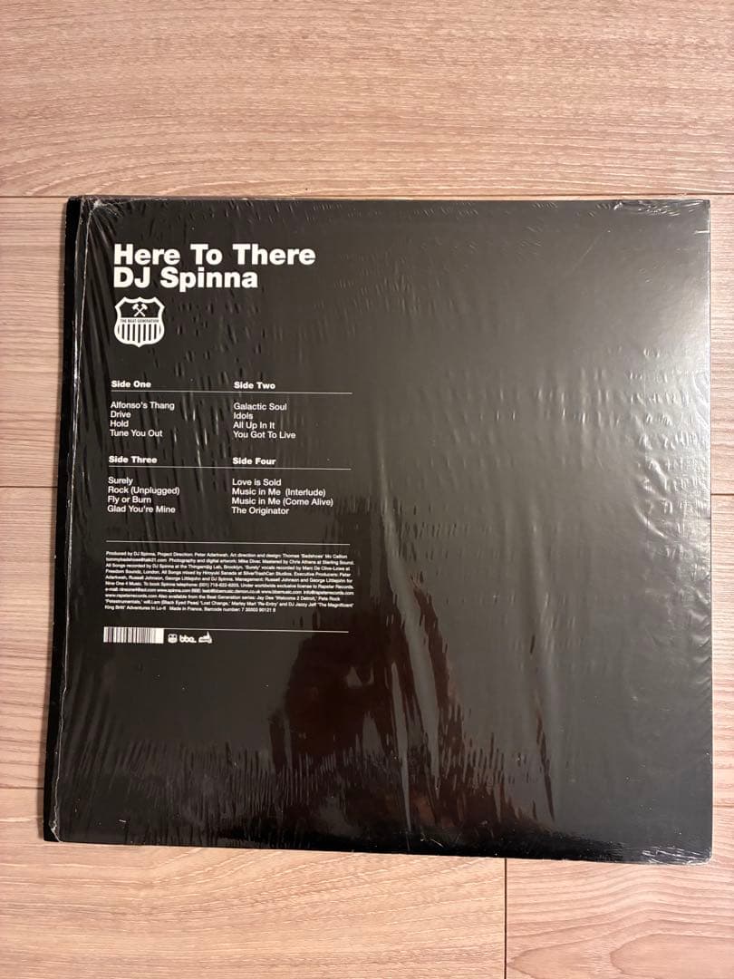 DJ Spinna Here To There 2LPレコード