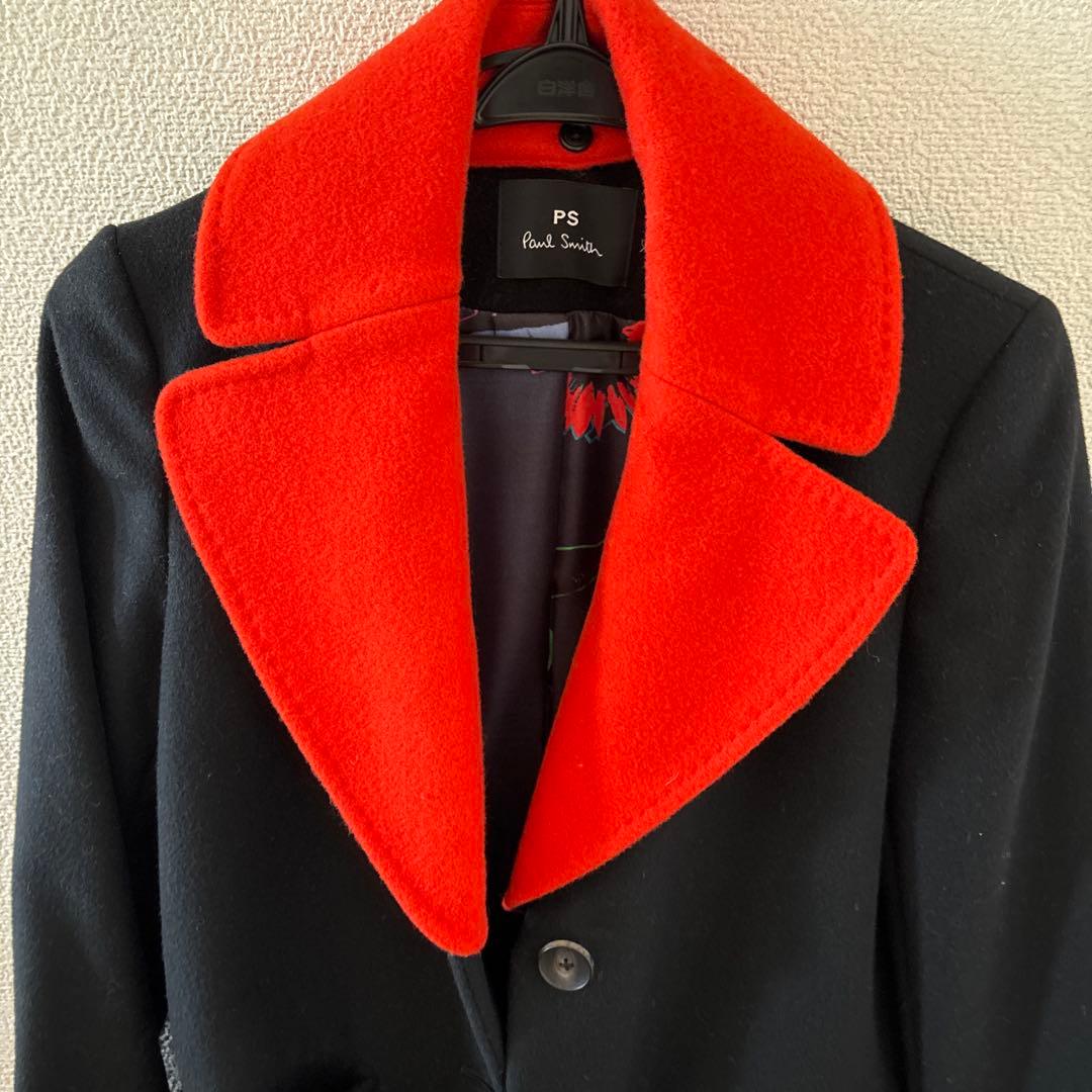 Paul Smith 黒赤ロングコート