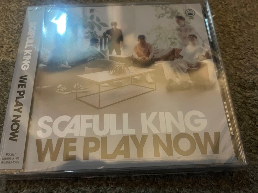 SCAFULL KING「WE PLAY NOW」ステッカー付
