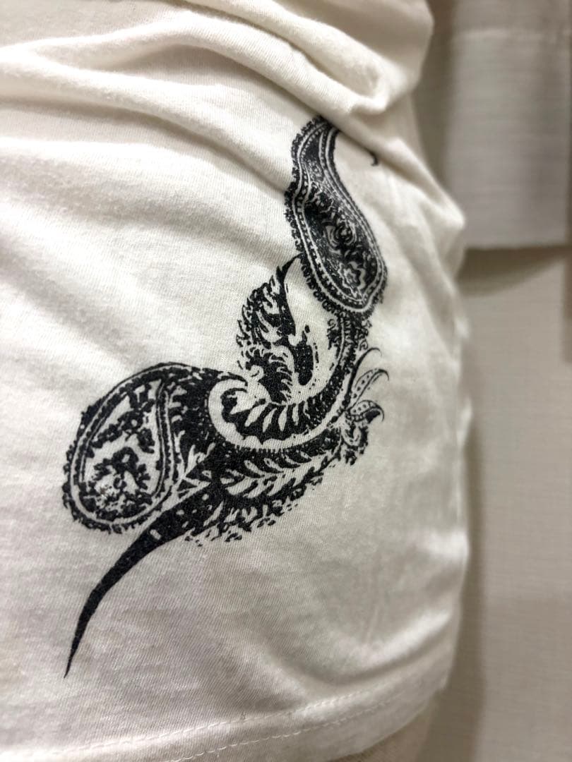 希少 LGB ルグランブルー HSC ラメ スカル 英字 蛇 tシャツ