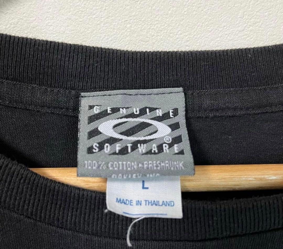 90s Oakley software archive ロゴ Tシャツ L