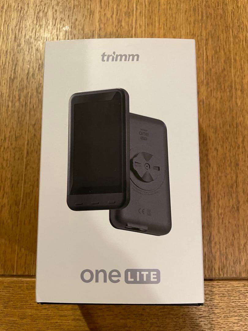TRIMMONE LITE サイクルコンピューター 3.2インチ ソーラー充電