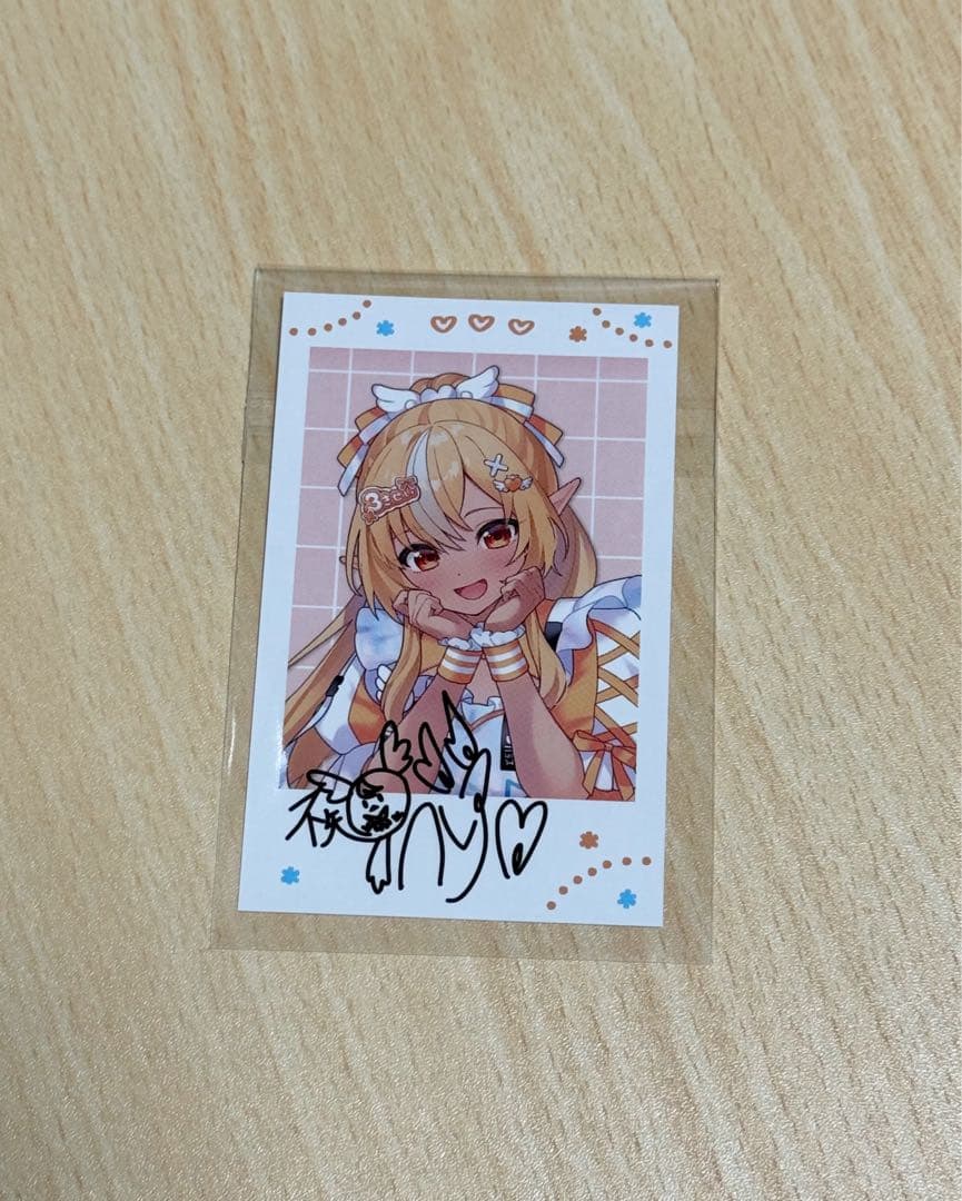 ホロライブ 3期生 EPきゅるるん大作戦 CD チェキ風カード　不知火フレア