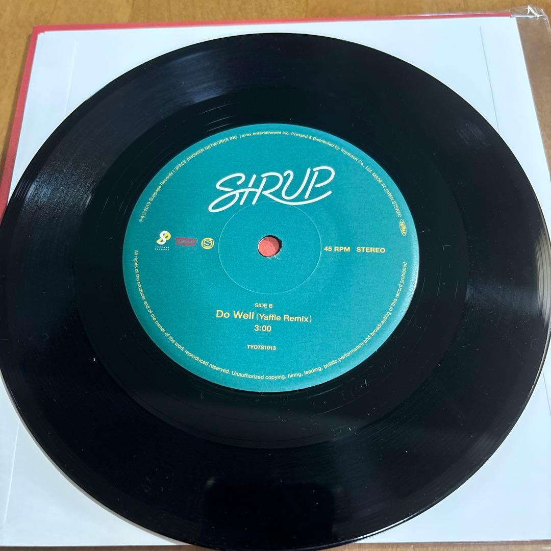 SHRUP loop / Do Well 新品未使用7インチレコード