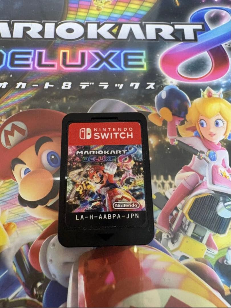 【バラ売りも可】マリオカート8DX＋ハンドル4個 Switchセット